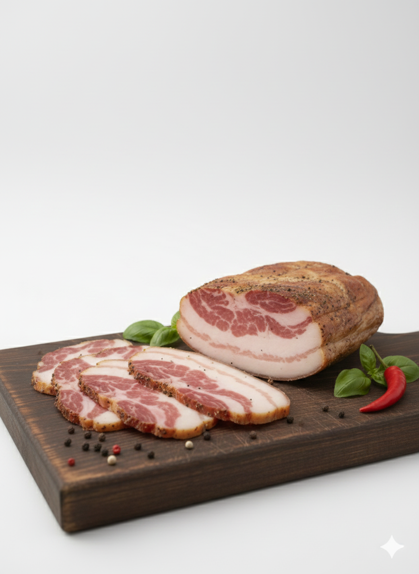 GUANCIALE PICCANTE 300/500 G