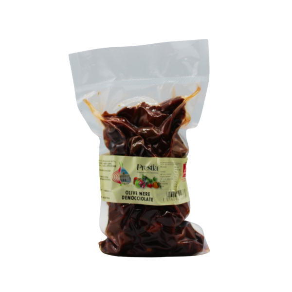 OLIVE NERE DENOCCIOLATA 300G