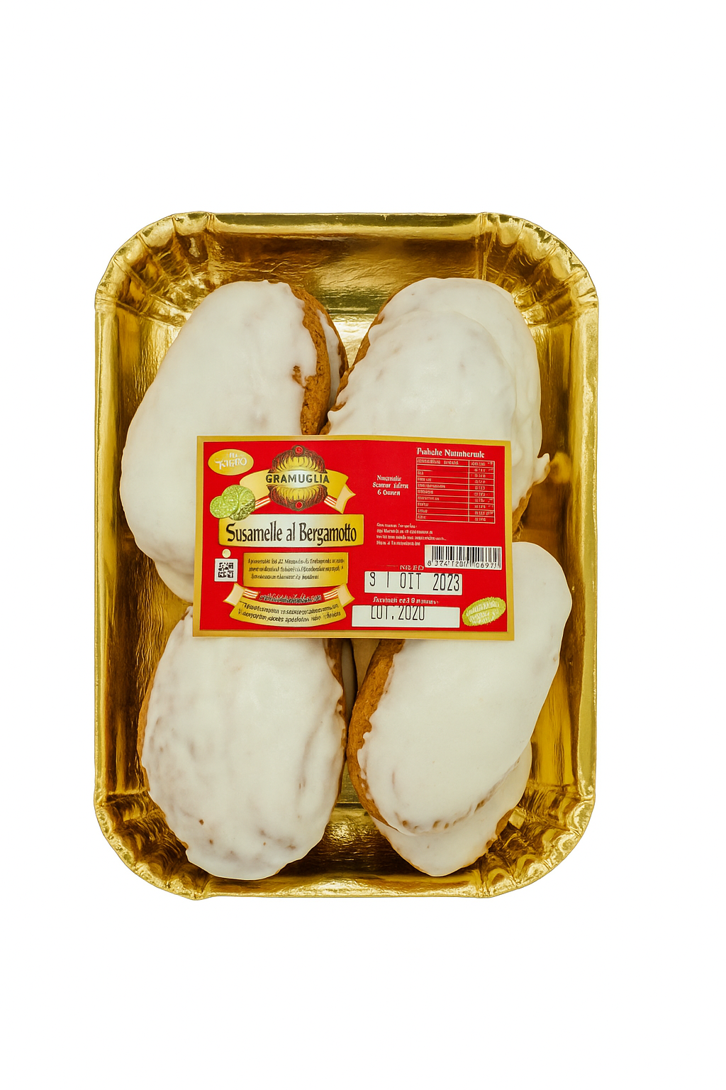 SUSAMELLE AL BERGAMOTTO 500G