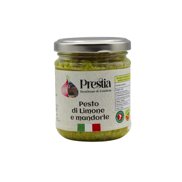PESTO DI LIMONE E MANDORLE 212ML