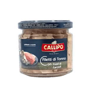 Filetti di Tonno con Cuori di Carciofi