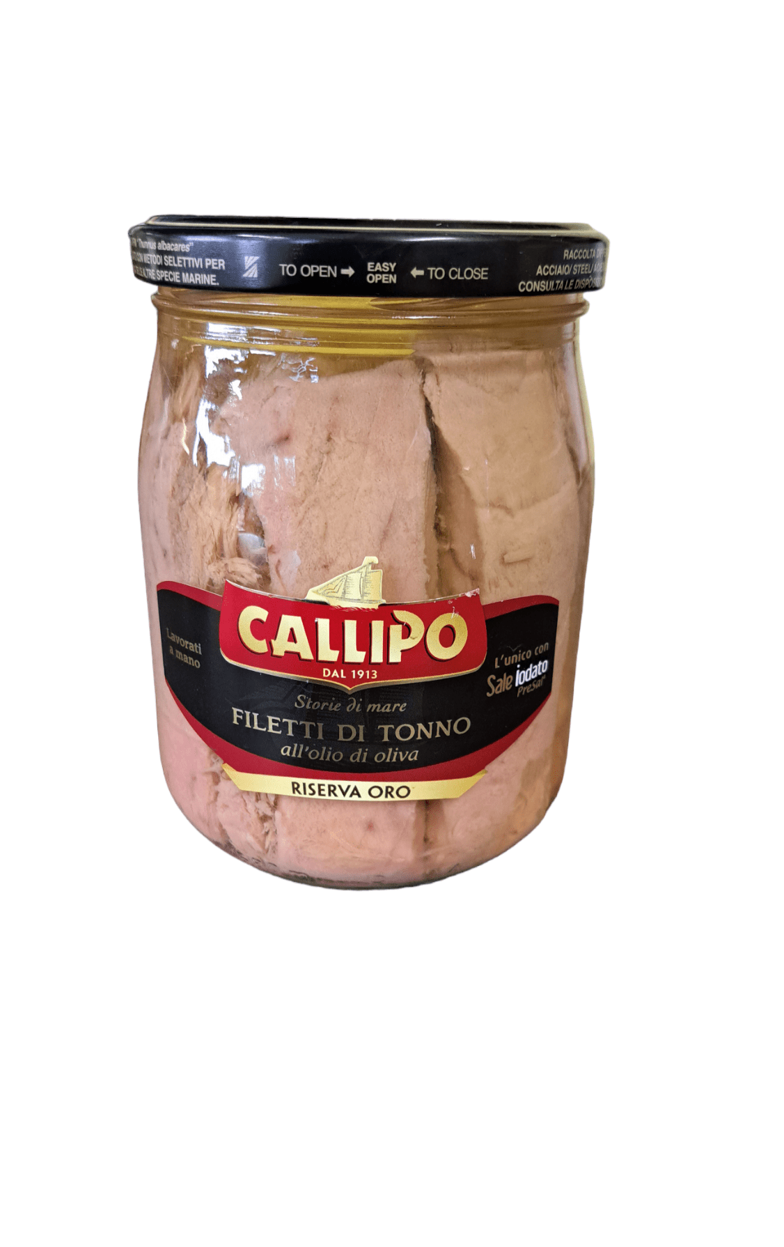 Filetti di Tonno All'olio di Oliva 550g