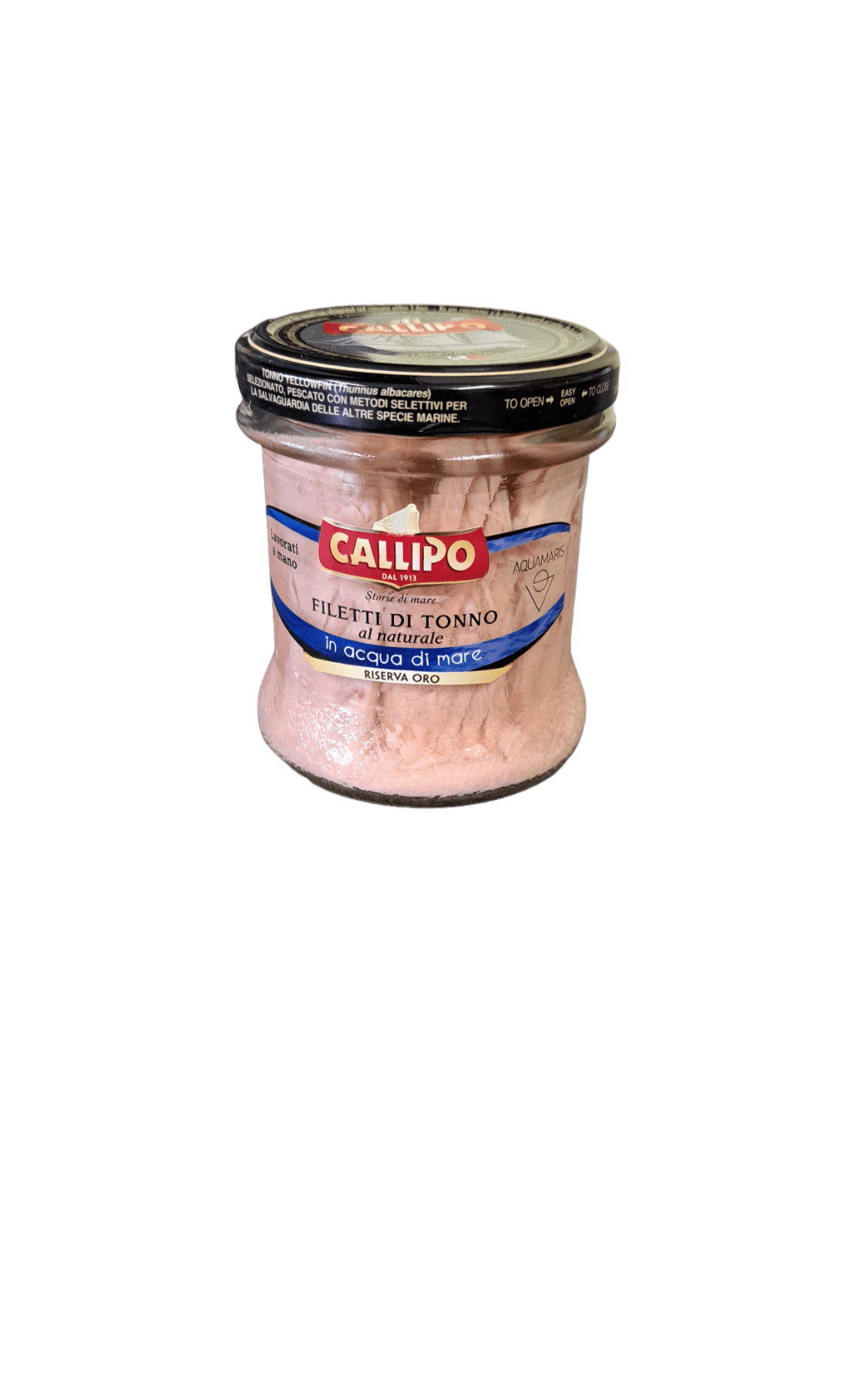 Filetti di Tonno In Acqua di Mare 150g