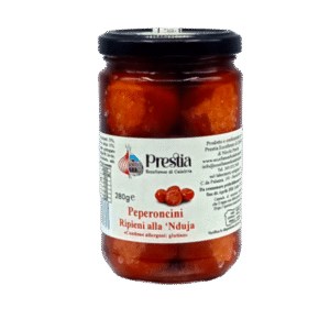 Peperoncini Ripieni alla 'Nduja 280g