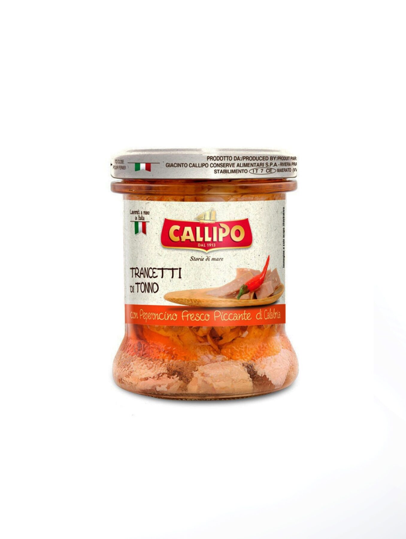 Trancetti di Tonno Callipo con Peperoncino